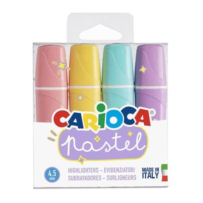 CARİOCA 43167 PASTEL İŞARETLEME KALEMİ 4LÜ - 2