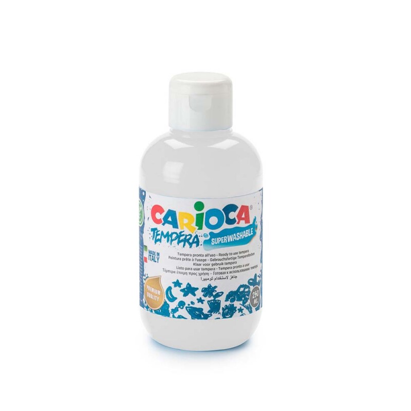 CARİOCA KO 024/01 TEMPERA SULUBOYA YIAKANBİLİR 250ML BEYAZ - 1