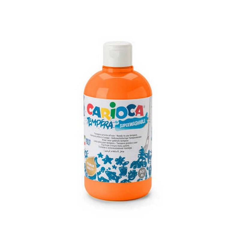 CARİOCA KO027/11 TEMPERA BOYA YIKANABİLİR 500ML TURUNCU - 1