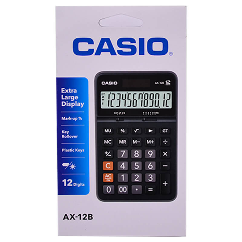 CASIO AX-12B HESAP MAKİNASI 12 HANE - 1