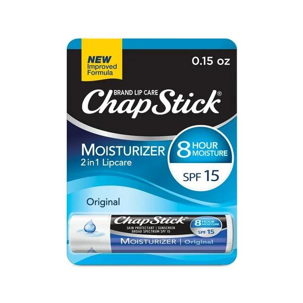 ChapStick Moisturizer Original Lip Balm Tube SPF15 4 gr (0.15 oz) - 1