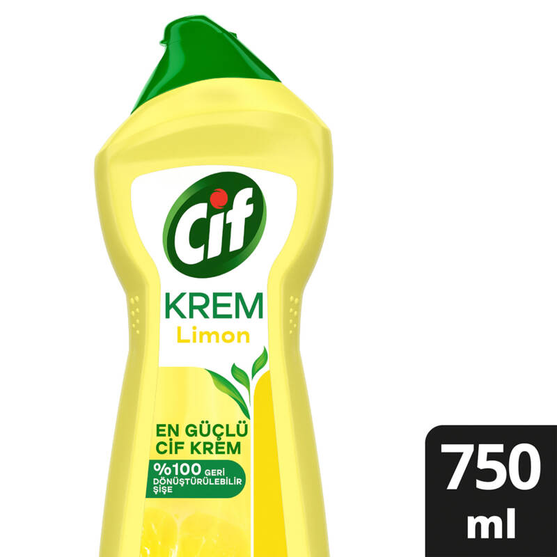 Cif Krem 750 Ml Limon*16 - 1