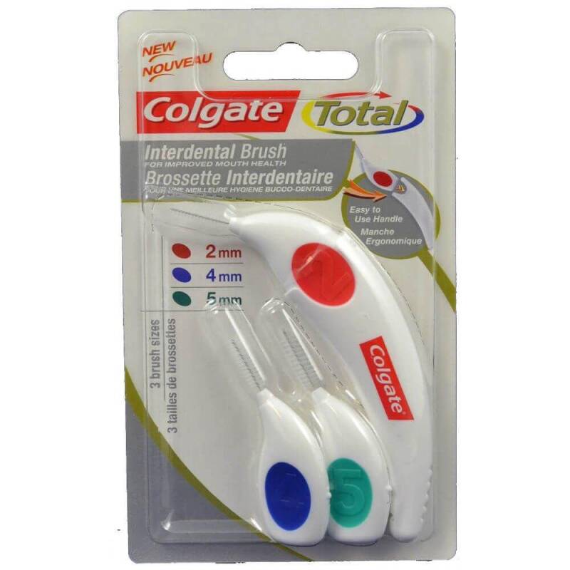 Colgate Arayüz Fırça Çeşitleri 2 mm 4 mm 5 mm 3 lü - 1