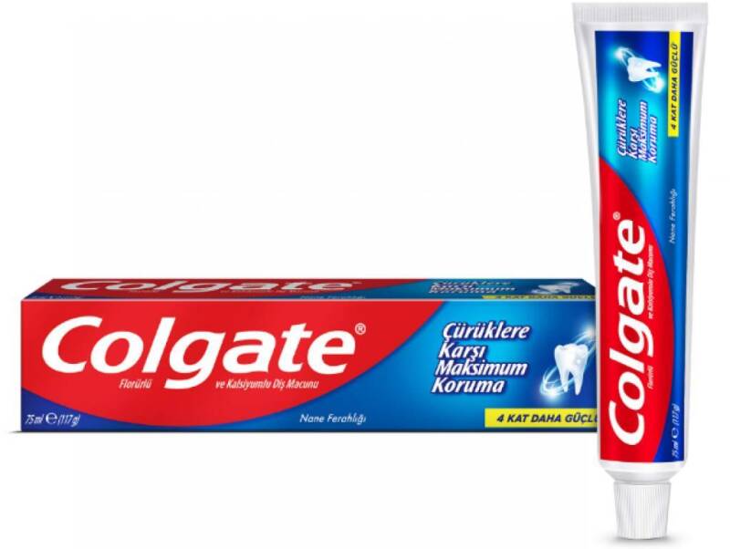 Colgate Çürüklere Karşı Maximum Koruma Diş Macunu 75ml - 1