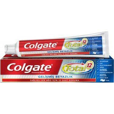 Colgate Diş Macunu Total 12 Gelişmiş Beyazlık 50 ml - 1