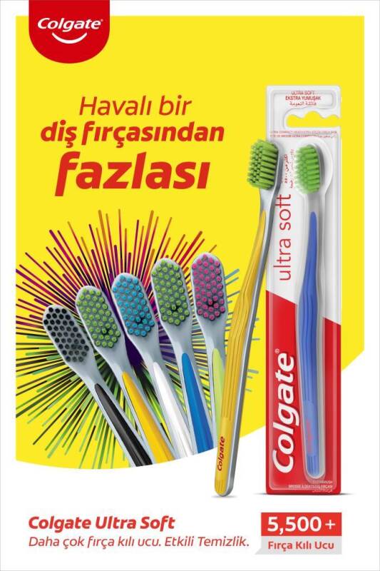 Colgate Ultra Soft Diş Fırçası +5500 - 2