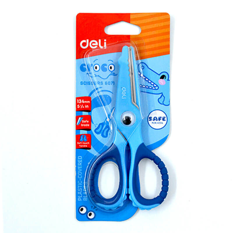 DELİ 6071 OKUL MAKASI DİNOZOR 134MM/100116387 - 1