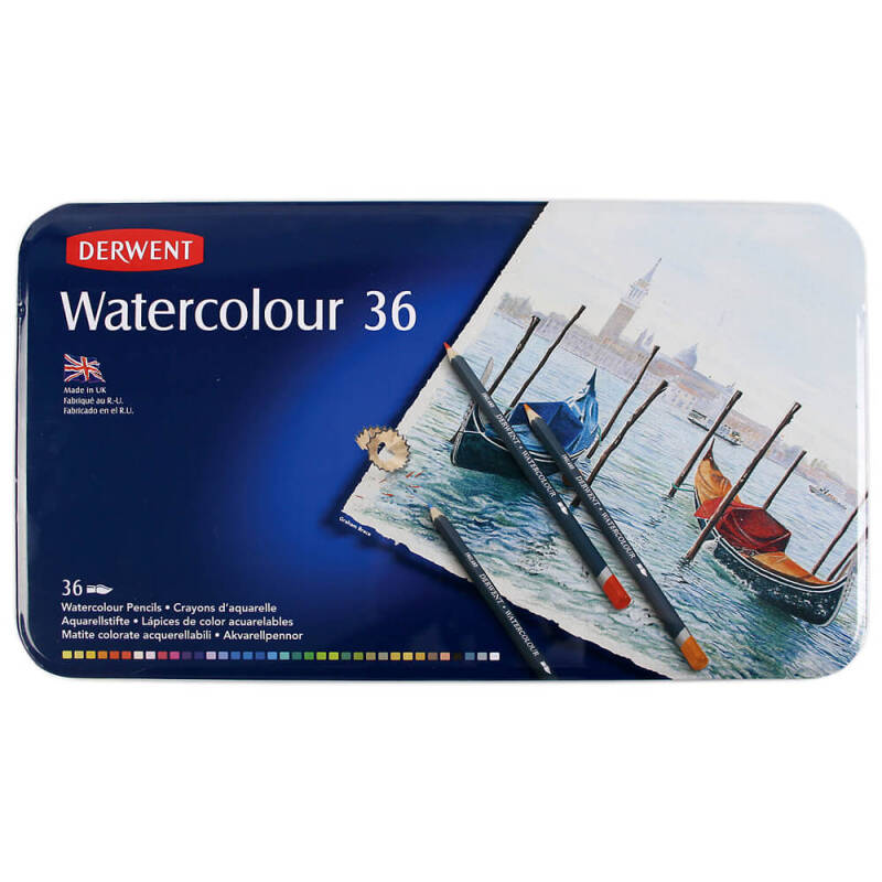 DERWENT 32885 WATERCOLOUR 36LI TENEKE KT - 1