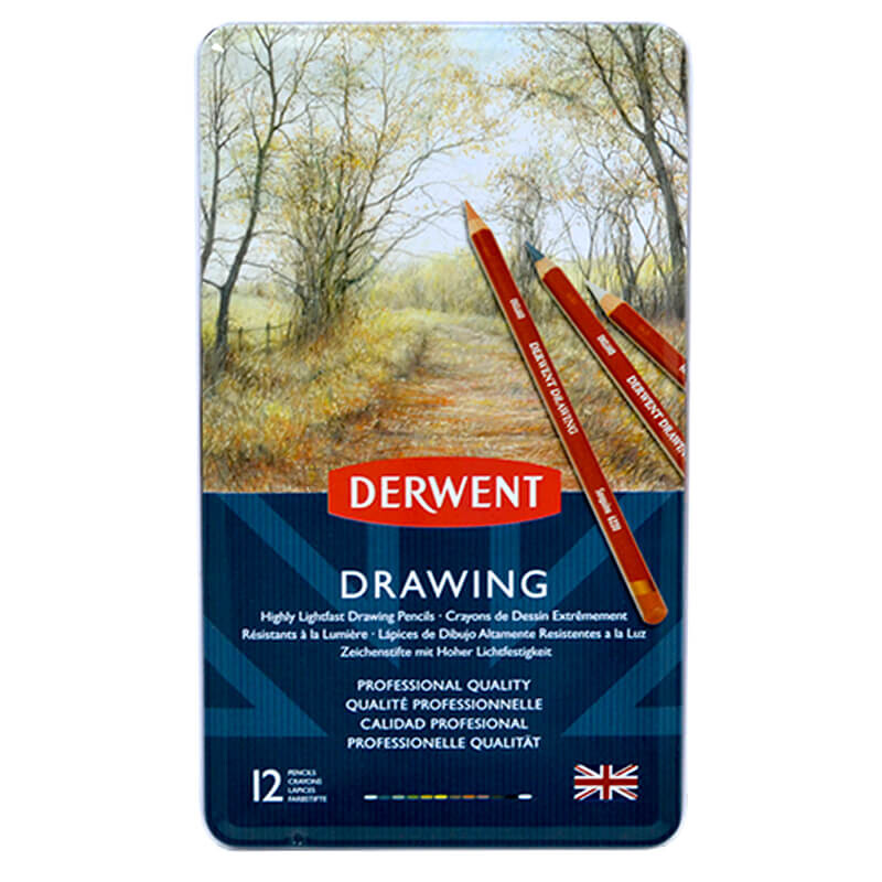 DERWENT DW0671 DRAWİNG TENEKE KT 12Lİ - 1