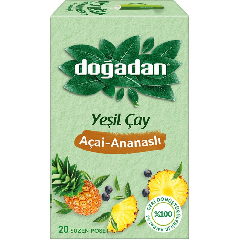 Doğadan Bitki Çayı 20 Li Açai&ananaslı*12 - 1