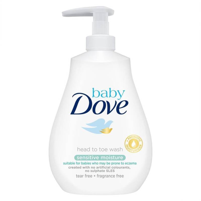 Dove Baby Hassas Nemlendirici Vücut Şampuanı 400 ml - 1