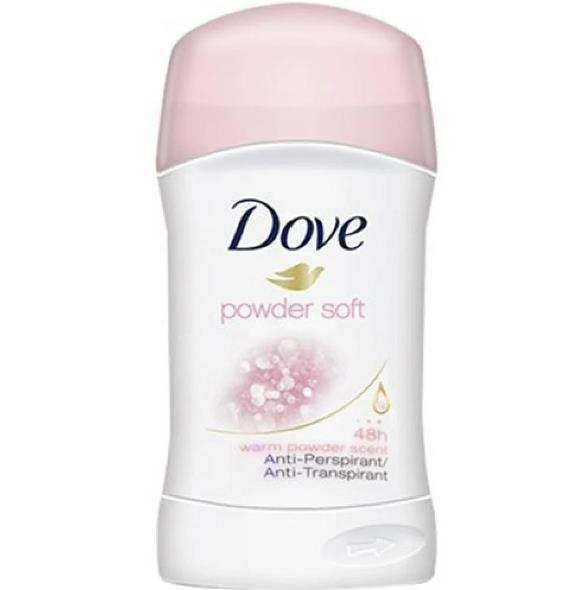 Dove Powder Soft Antiperspirant Stick 40ml - 1