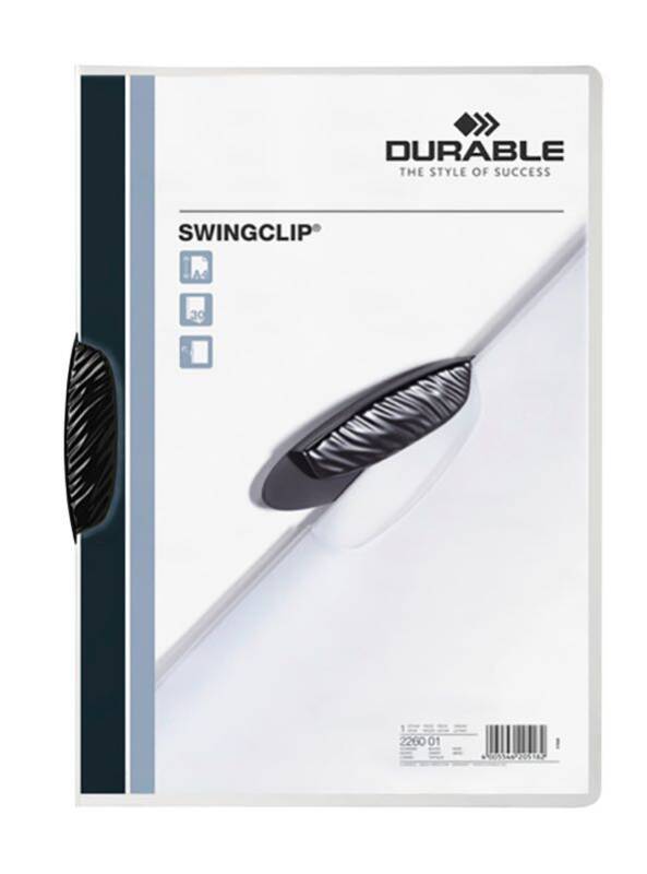 DURABLE 2260 SWİNGCLİP 30 SF SİYAH - 1