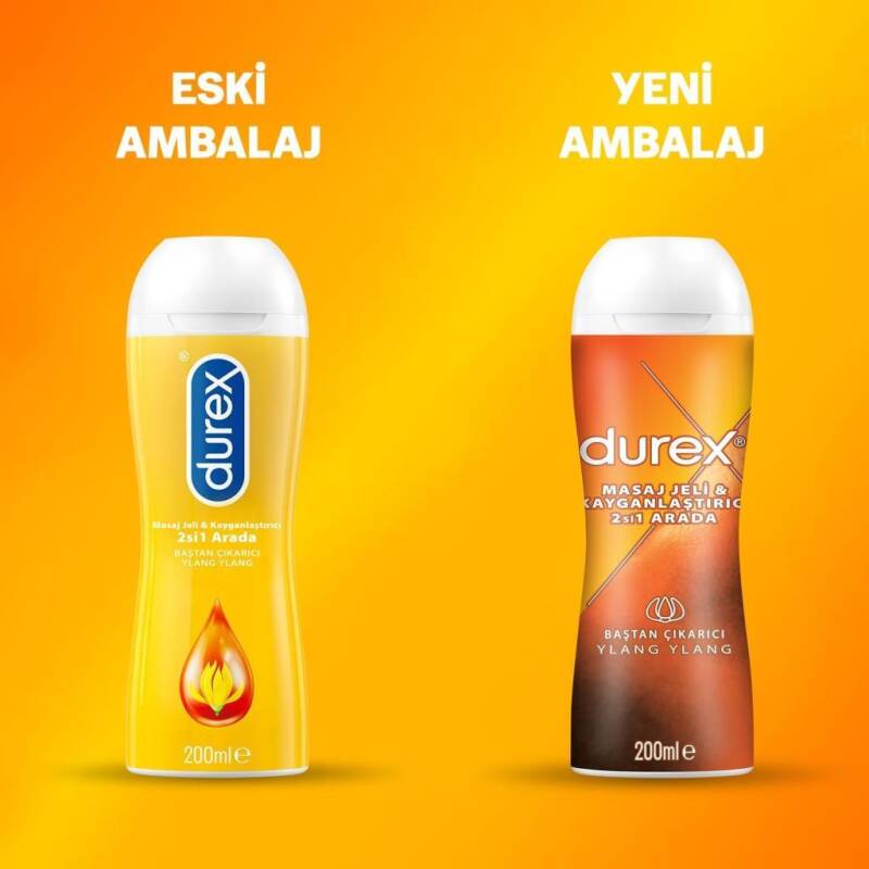 Durex Play 2si1 Arada Baştan Çıkarıcı Ylang Ylang Sensual Kayganlaştırıcı ve Masaj Jeli 200 ml - 3