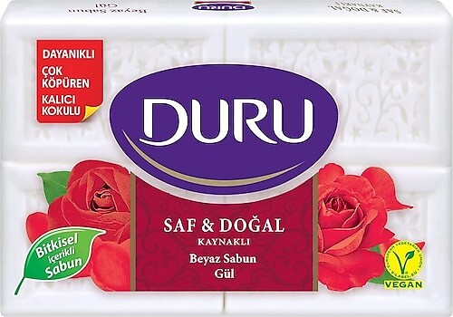 Duru Banyo Sabunu 4 Lü 600 Gr Gül - 1