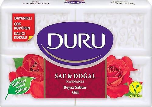 Duru Banyo Sabunu 4 Lü 600 Gr Gül - 1