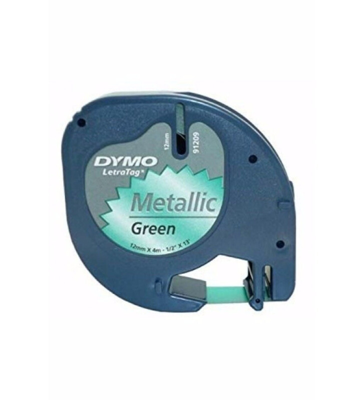 DYMO LETRATAG ŞERİT METALİK YEŞİL 59430 - 1