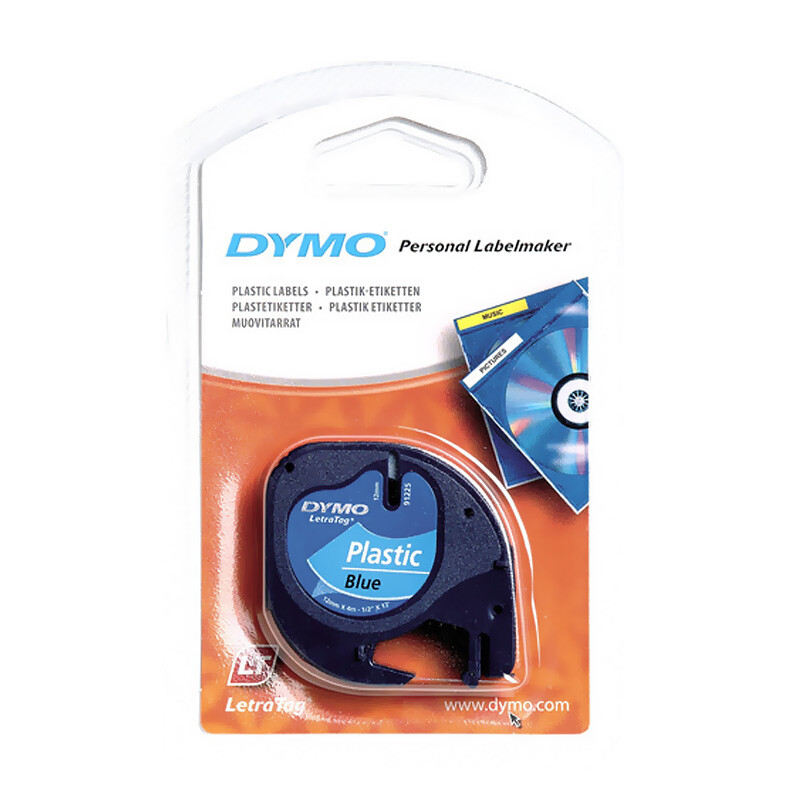 DYMO LETRATAG ŞERİT PLASTİK MAVİ 0721650 - 2