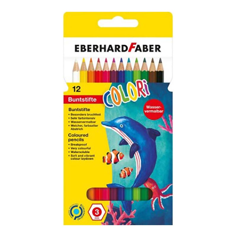 EBERHARD FABER SULUBOYA KALEMİ 12Lİ EF-516012 - 1