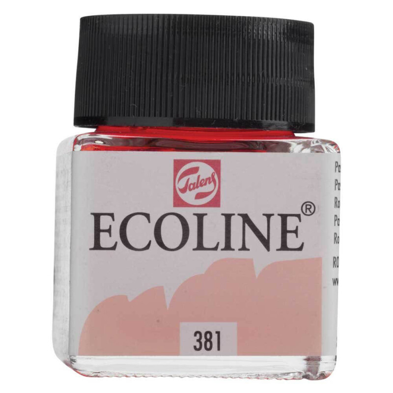 ECOLİNE JAR SULUBOYA 30 ML PASTEL RED 53810 - 1