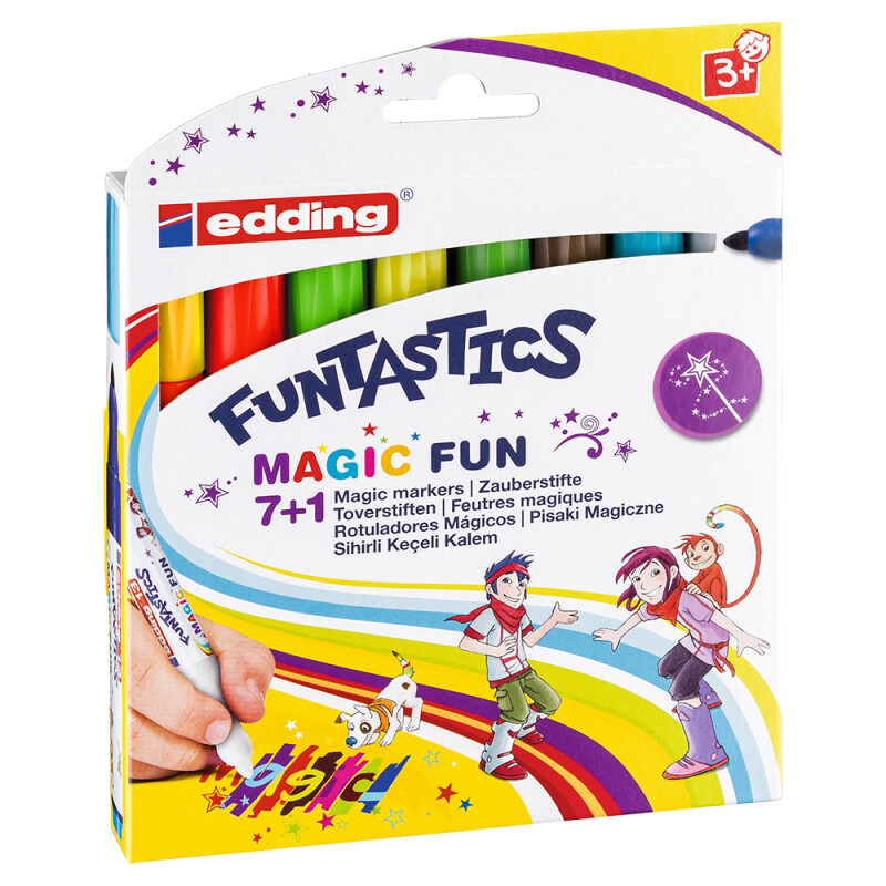 EDDİNG FUNTASTİCS SİHİRLİ KALEM ED13K899 8Lİ - 1