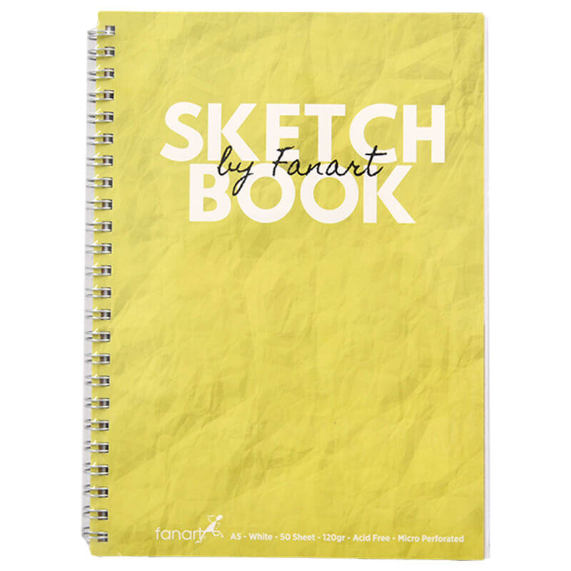 FANART 8674 ACADEMY SKETCH BOOK SPR.120GR A5 50YP SARI - 1