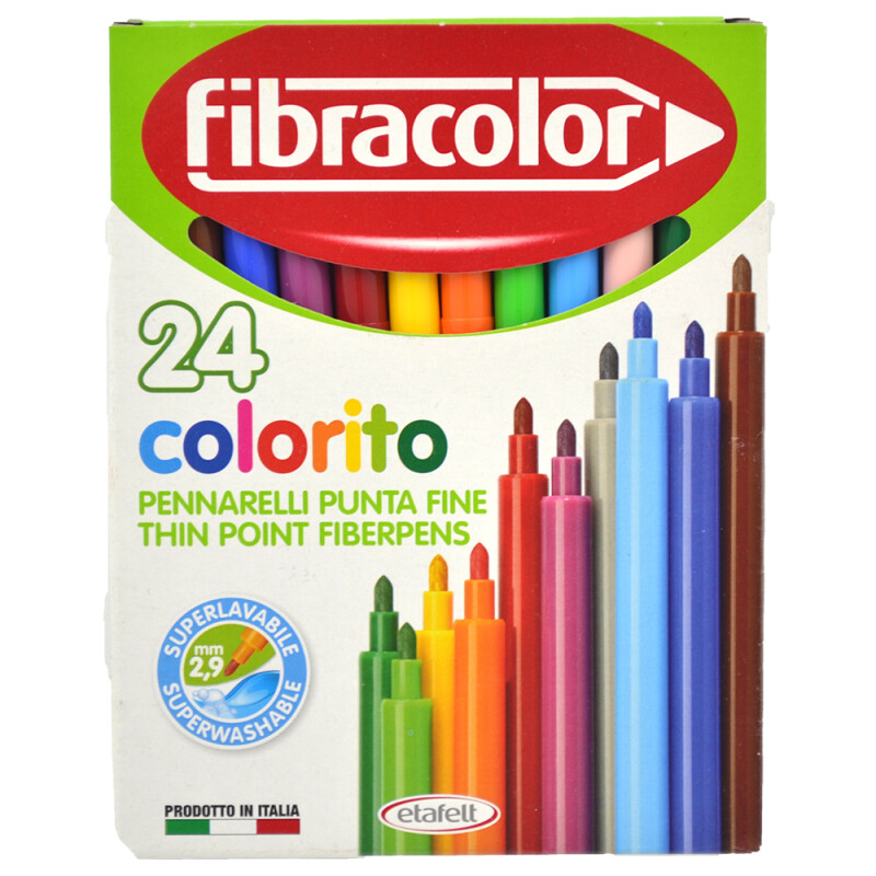 FİBRACOLOR COLORİTO 24LÜ - 1