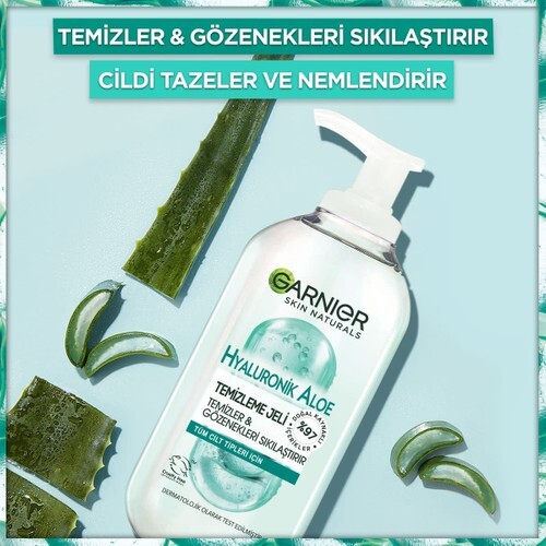 Garnier Hyaluronik Aloe Yüz Temizleme Jeli 200 ml - 2