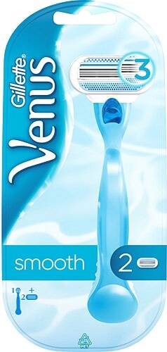 Gillette Venüs 3 Smooth 2li Yedek Bıçak+makina*6 - 1