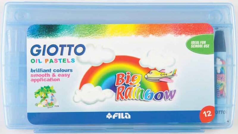 Giotto 295100 YaĞli Pastel Boya 12 Renk - 1