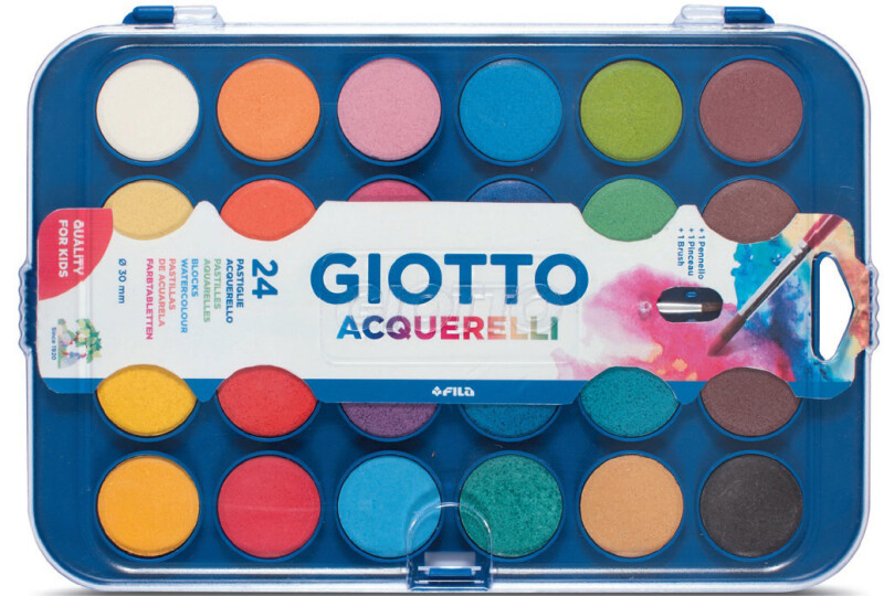 GIOTTO 352400 ACQUARELL SULU BOYA 24LÜ - 1