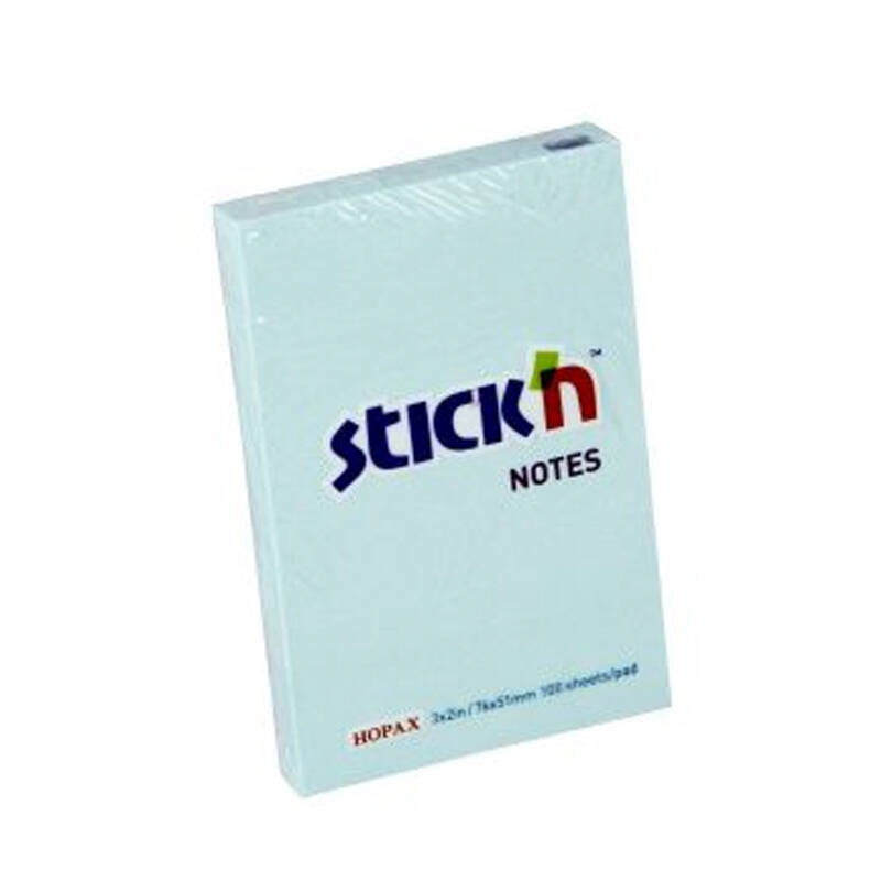 GIPTA 21146 STICKN 76X51 PASTEL MAVİ 100LÜ - 1