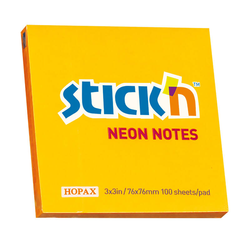 GIPTA 21164 STICKN 76X76 NEON TURUNCU 100YP - 1