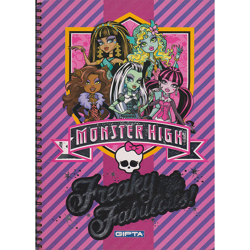 GIPTA 5856 MONSTER HIGH VARAKLI SPR KPK A4 80YP KARELİ - 1