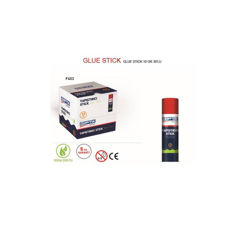 GIPTA F403000 GLUE STICK 30LU 10GR BEYAZ - 1