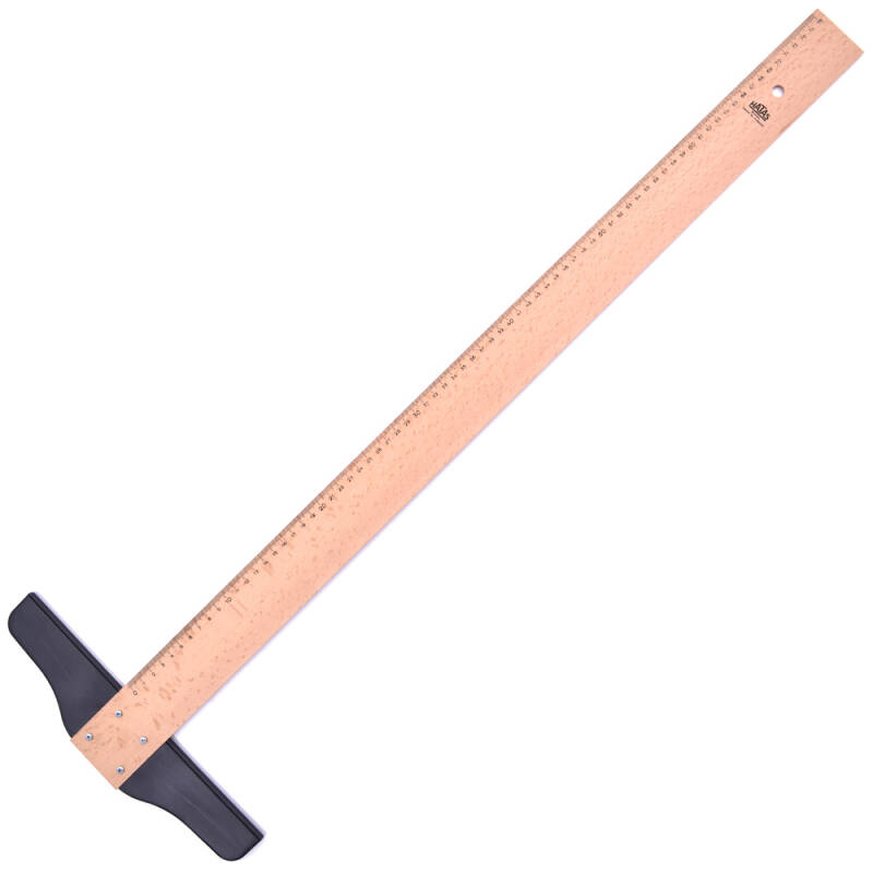 HATAS 01010 TEKNİKER TAHTA T CETVELİ 75CM - 1