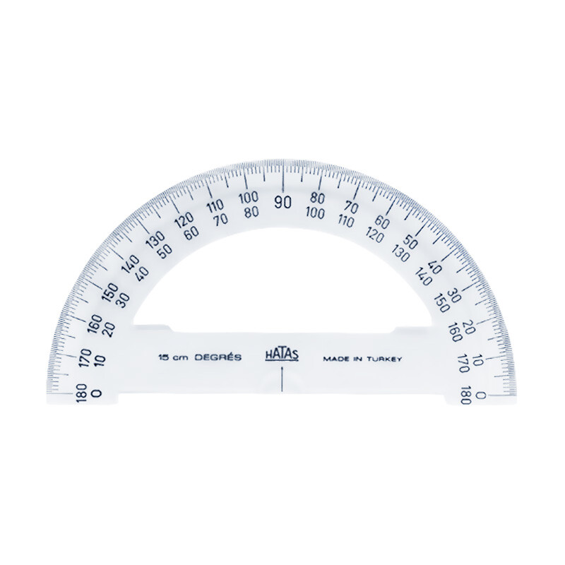 HATAS 0910 MİNKALE YARIM DAİRE 15CM - 1