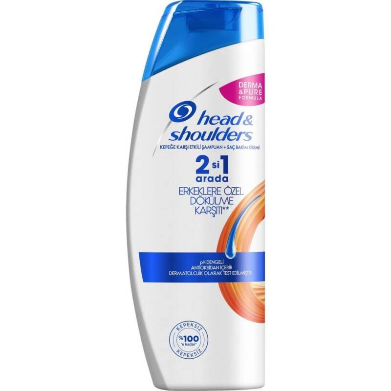 Head&Shoulders Erkeklere Özel 2si1 Arada Dökülme Karşıtı Şampuan 350 ml - 1