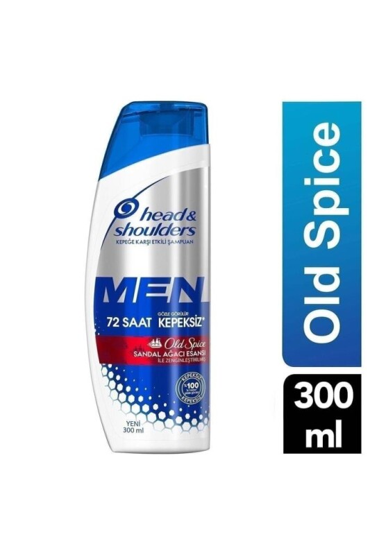 Head&Shoulders Erkeklere Özel Kepeğe Karşı Etkili Şampuan Old Spice 300 ml - 1