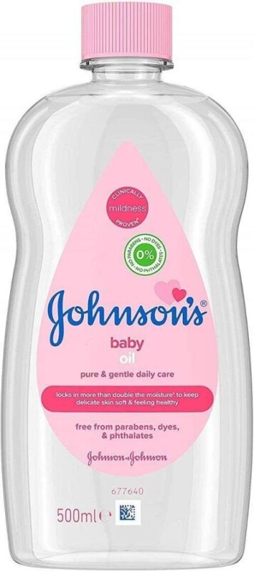 Johnson's Baby Oil 500 ml Pembe - 2