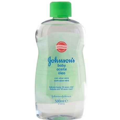 Johnson's Baby Oil Aloe Vera 300 ml Yeşil - 1