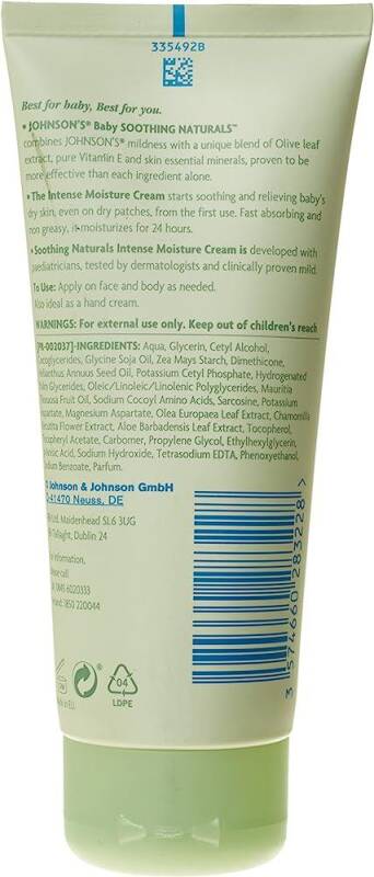 Johnson's Baby Soothing Naturals 100 ml Yatıştırıcı Nemlendirici Krem - 2