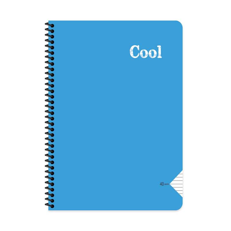 Keskin A4 96YP Karelİ Cool Spiralli Kapak Defter - 1