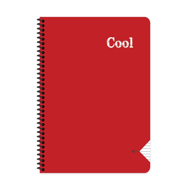 Keskin A4 96YP Karelİ Cool Spiralli Kapak Defter - 3