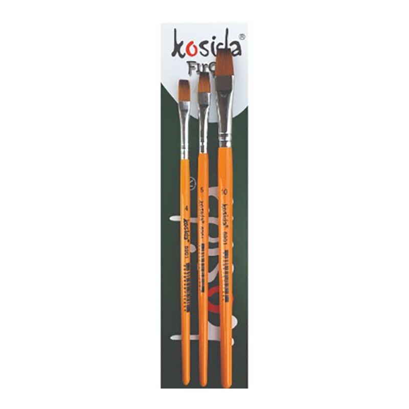 KOSİDA KF6901 FIRÇA SETİ 4+6+10 - 1