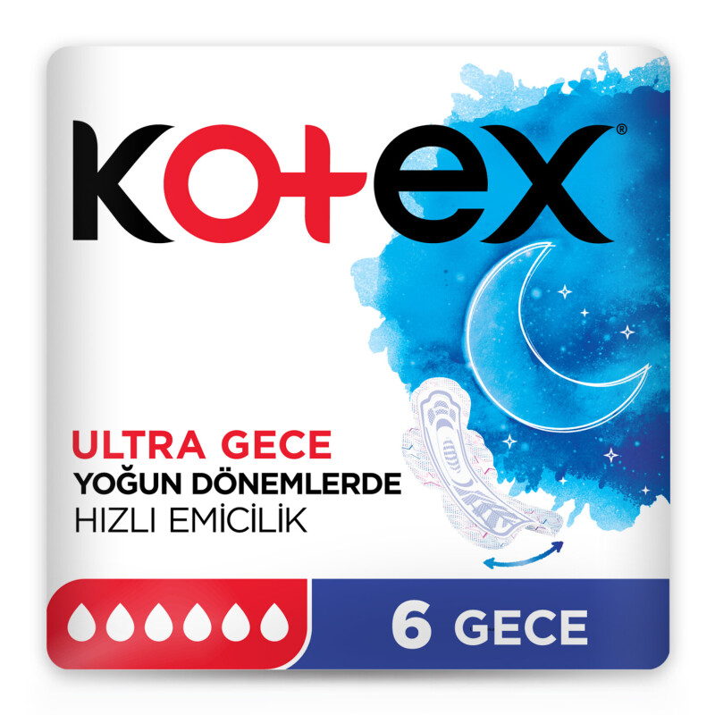 Kotex Ultra 6 Lı Gece*24 - 1