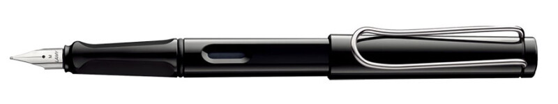 LAMY SAFARİ DOLMAKALEM PARLAK SİYAH 19-F - 1