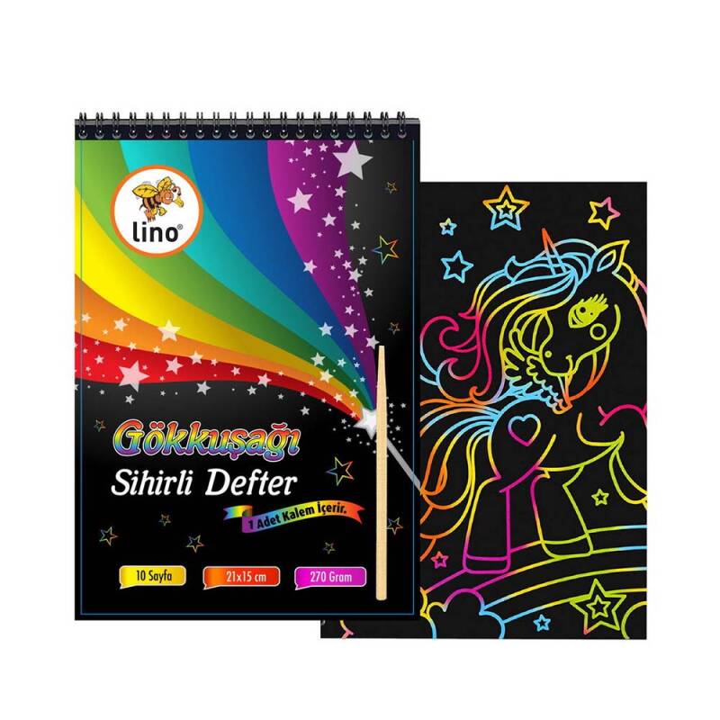 LİNO 2741J SİHİRLİ DEFTER A5 10YP - 1