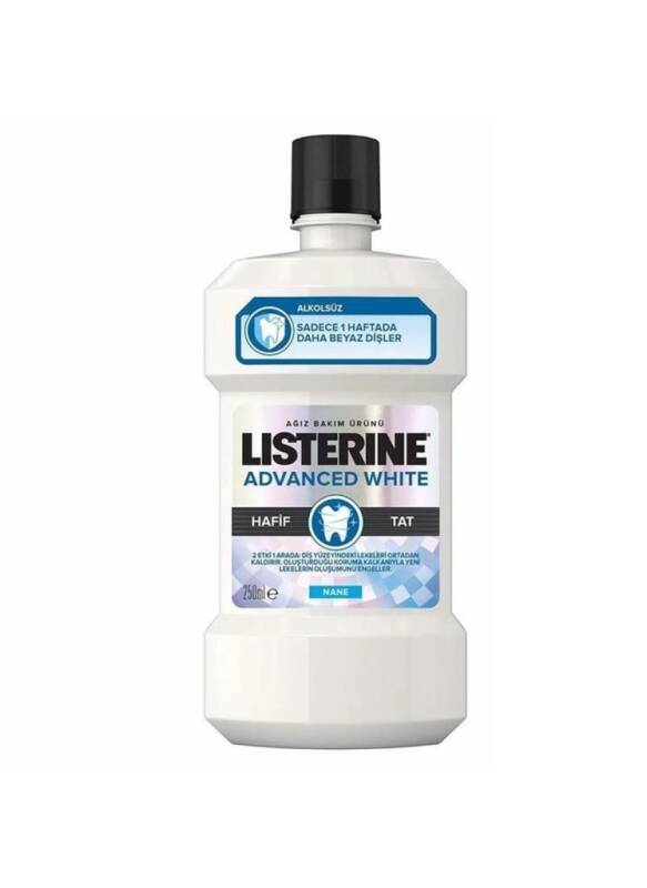 Listerine Advanced White 250 ml Hafif Tat - 2