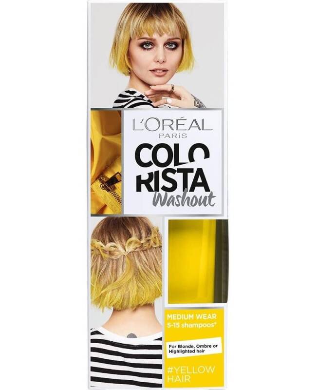 L'Oréal Paris Colorista Wash Out Coloration Yellow - 1